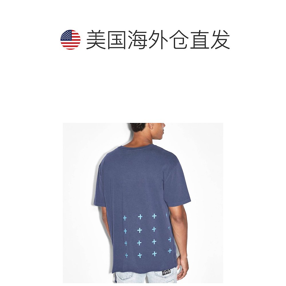 ksubi4X4 Biggie Tee 午夜 - 午夜 【美国奥莱】直发 - 图1