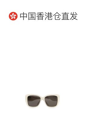1h可退 香港直邮Balenciaga 巴黎世家 男士 白色醋纤太阳眼镜 837
