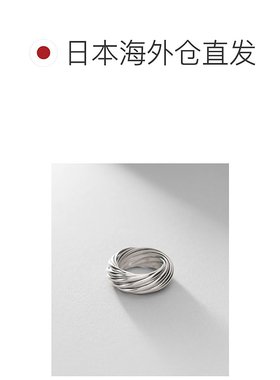 1h可退 日本直邮COCOSHNIK 女士16层细身叠戴银戒指 767612299999