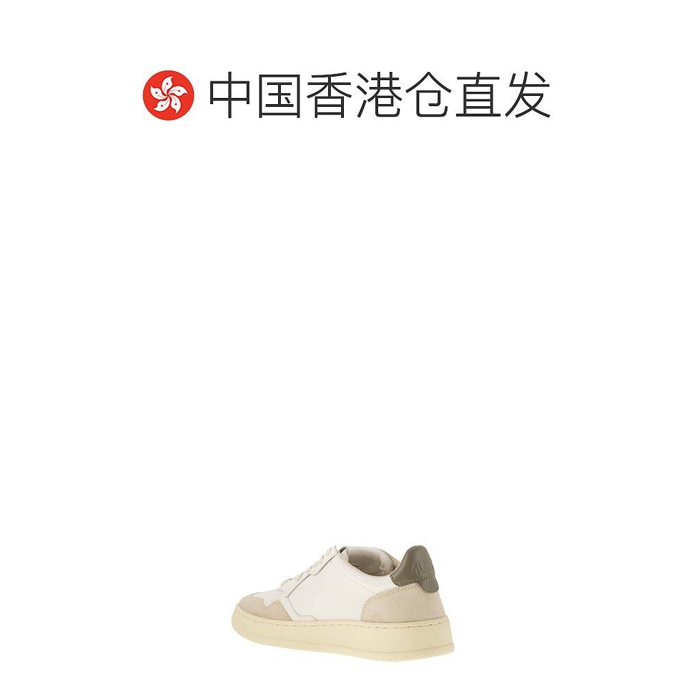 香港直邮AUTRY 男士休闲鞋 AULMLS77 SS2025 白色 Medalist Low s - 图1
