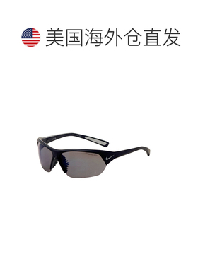 自营Nike Unisex 69 mm Black Sunglasses - matte obsidian 美国