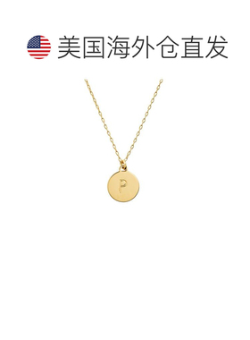 1h可退 【美国直邮】kate spade 通用 项链字母吊坠
