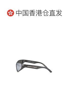 香港直邮BALENCIAGA 男士太阳镜 BB0202S002 AW2025 灰色 Sunglas