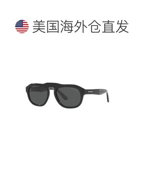 自营Giorgio Armani Acetate Men's Sunglasses - black 美国奥莱