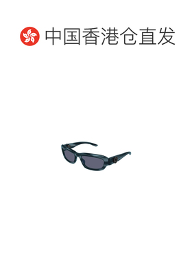 香港直邮BALENCIAGA 男士眼镜 BB0409S003 SS2026 黑色 几何太阳