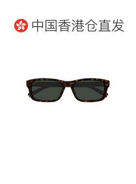 香港直邮GUCCI 男士眼镜 GG1986SA002 AW2025 绿色 几何太阳镜