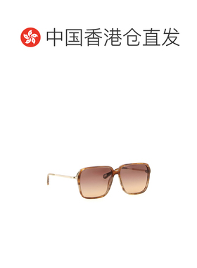 香港直邮CHLOÉ 女士太阳镜 CH0405S004 AW2026 棕色 '59' sunglas