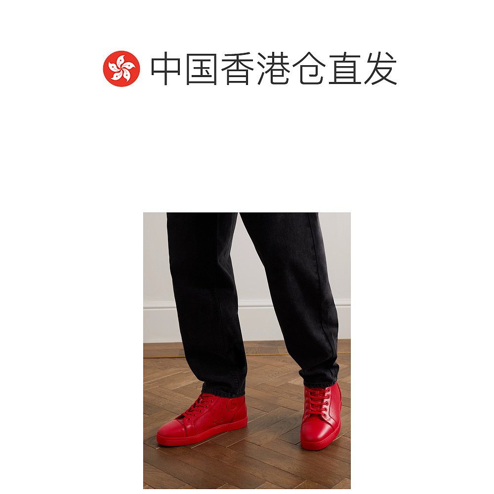 香港直邮潮奢 Christian Louboutin男士Louis Orlato Logo-Appli-图1