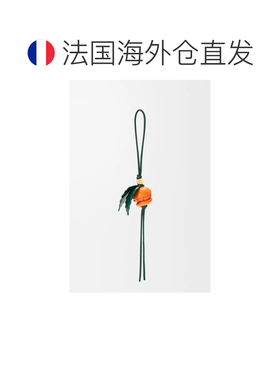 自营欧洲直邮Loewe罗意威 女士橙色黄铜小牛皮剥【付后1h可退】