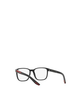 PRADA 男士太阳镜 PS06PVDG01O1 AW2023 黑色 徽标平光镜