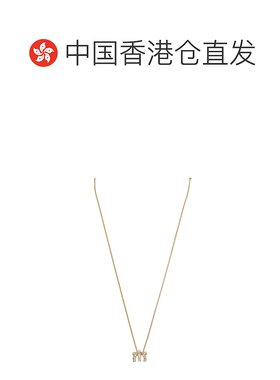 1h可退 香港直邮奢淘 Salvatore Ferragamo 徽标项链 女