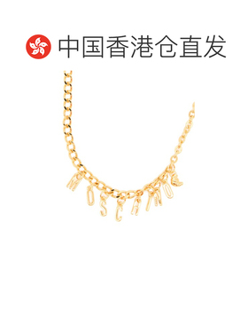 香港直邮MOSCHINO 女士项链 912684470606 AW2025 金色 Charms Co