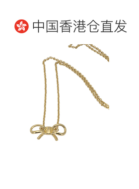 1h可退 香港直邮FERRAGAMO/菲拉格慕 26SS 蝴蝶结吊坠项链 Women