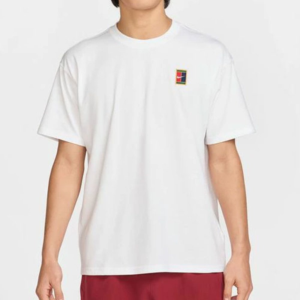 日本直邮耐克男士 NikeCourt M90 OC 短袖网球 T恤 (HJ3363-100) - 图2