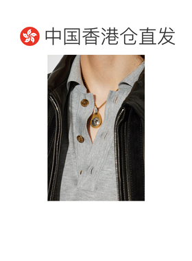 香港直邮VERSACE 男士项链 10238981A006204JSD0 AW2026 金色吊坠