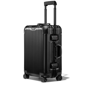 欧洲直邮RIMOWA日默瓦Cabin经典铝行李箱登机箱拉杆箱21寸黑色