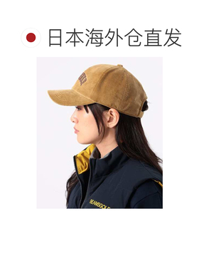 日本直邮BEAMS GOLF 女装 灯芯绒帽刺绣拱形Logo 【付后1h可退】