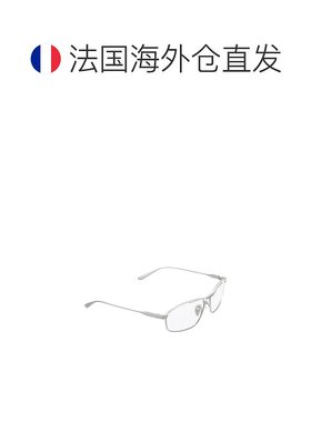 自营欧洲直邮Balenciaga巴黎世家 Tag 3.0男士银色金属D形框太阳
