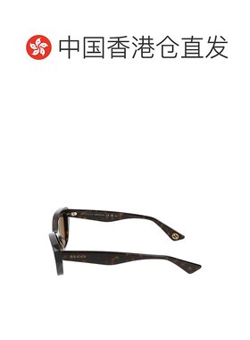 香港直邮GUCCI 女士眼镜 GG1638S002 SS2024 古驰 黑色全框太阳镜