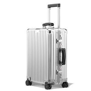 欧洲直邮RIMOWA日默瓦CLASSIC Cabin经典铝行李箱登机箱旅行箱银2