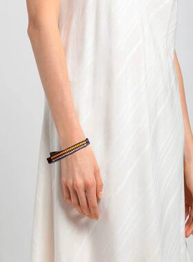 1h可退 潮奢 Tory Burch 托里 伯奇 女士 手链 black黑色 舒适时