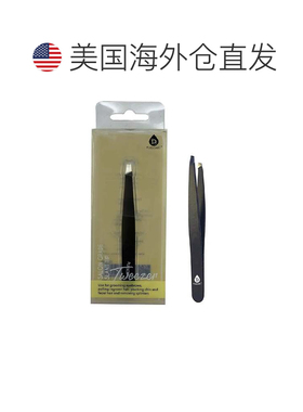 自营pursonic沙龙级斜尖镊子-黑色 美国奥莱直发