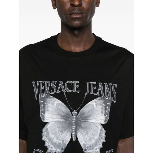 香港直邮Versace Jeans Couture 男士T恤 79GAHP0【付后1h可退】 - 图3