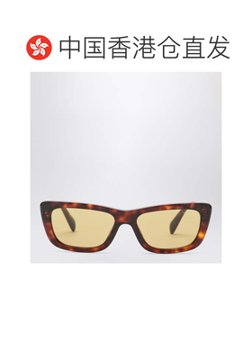 香港直邮Miu Miu 缪缪 女士 EYEWEAR 精选雪茄色太阳眼镜 0MUB12S