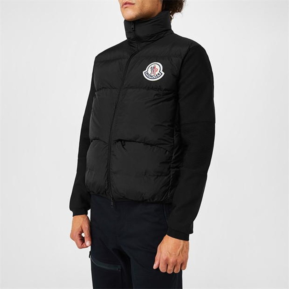 潮奢 Moncler 盟可睐 男士大号徽标混合式夹克 - 图2