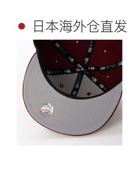 日本直邮NEW ERA 59FIFTY道奇红色棒球帽