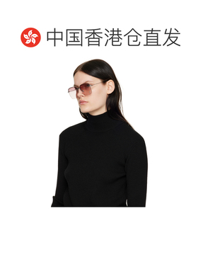 香港直邮SAINT LAURENT 女士眼镜 SL312011 SS2022 花色 徽标太阳
