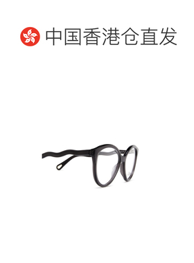 香港直邮CHLOÉ 女士太阳镜 CH0089O001 AW2025 灰色 徽标平光镜