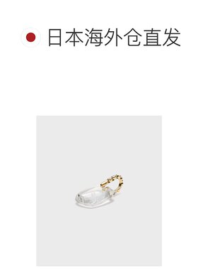 1h可退 日本直邮NOJESS女士K10钻石初始字母魅力吊坠 30242117027