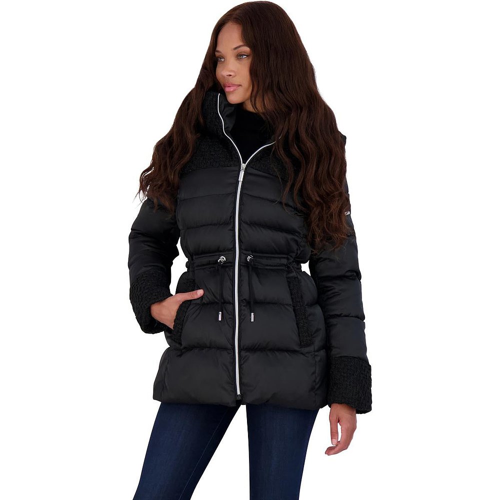 laundry by shelli segalWomens Slimming Novelty Puffer Jacket - 图2