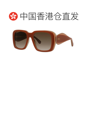 香港直邮LOEWE 女士眼镜 LW40198U42F AW2026 绿色 全框太阳镜