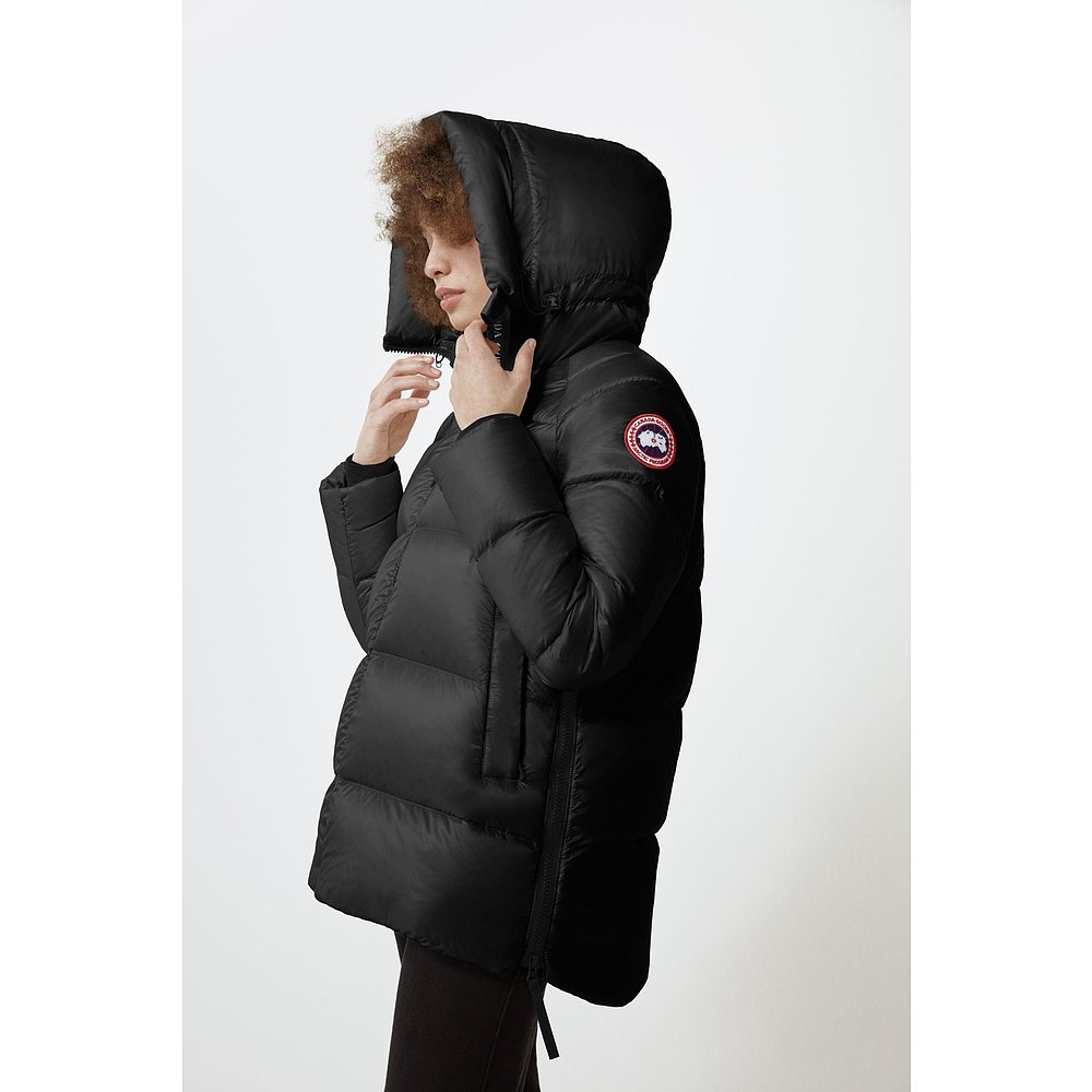 Canada Goose 加拿大鹅 女士 Cypress 徽标细节羽绒服 2239L - 图3