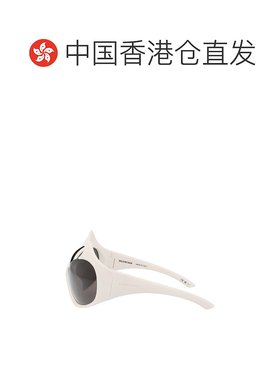 香港直邮BALENCIAGA 女士眼镜 BB0284S003 AW2023 灰色 粗边框撞