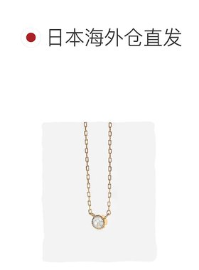 日本直邮cui-cui 女士K18黄金生日石吊坠项链 可选1月至12月生日