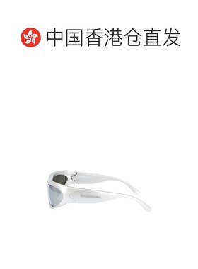 香港直邮BALENCIAGA 男士太阳镜 BB0157S004 SS2025 银色 Sunglas