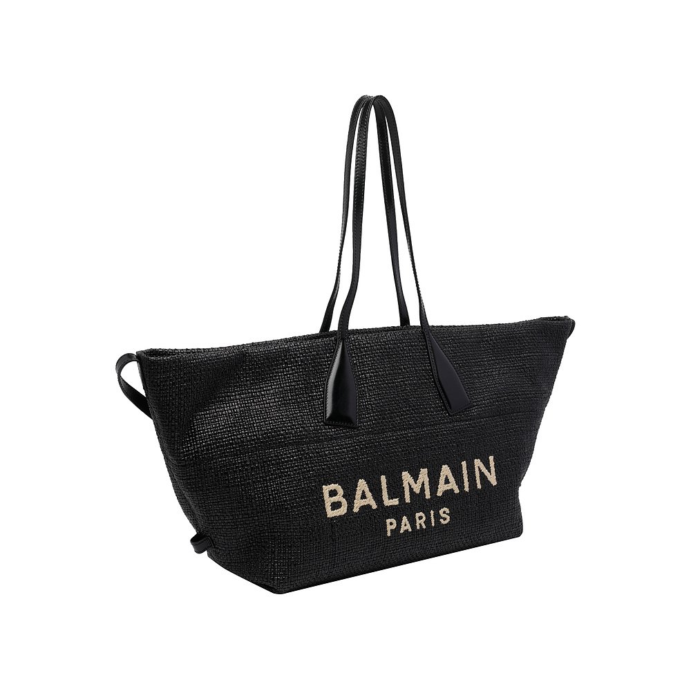 香港直邮BALMAIN 女士单肩包 FI015TRAA0PA SS2026 黑色 Balmain - 图0