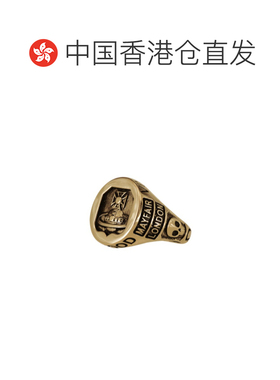 香港直邮VIVIENNE WESTWOOD 男士戒指 6404018P01R002ANTIQUEGOLD