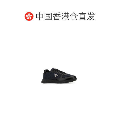1h可退 香港直邮PRADA 男士运动鞋 2EE4433LF5FG000F0713 CO 蓝色 - 图1