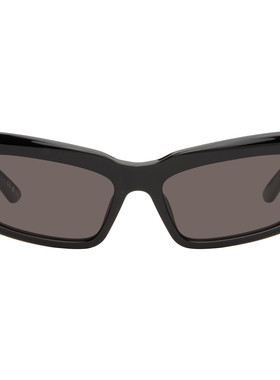 1h可退 香港直邮Balenciaga 巴黎世家 女士 黑色 Casino Cateye