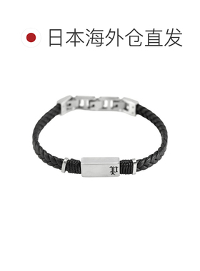 日本直邮Police男士手链RIDGECORD GB0079503黑色配饰