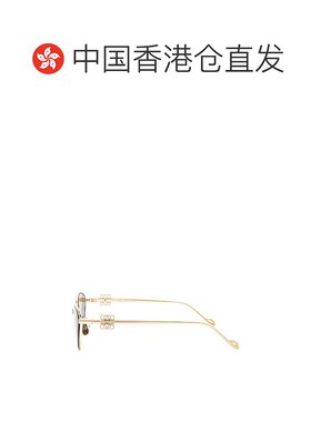 1h可退 香港直邮LOEWE 罗意威 女士 金属太阳眼镜 LW40115U57