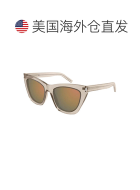 自营saint laurentSL214 KATE 035 Ivory/Black - transparent nu