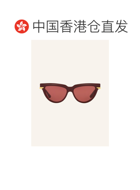 香港直邮BOTTEGA VENETA 女士太阳镜 100161666818000 CO 橙色