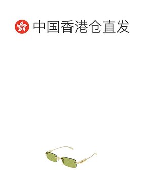 香港直邮GUCCI 男士眼镜 GG1808S002 SS2025 绿色 矩形太阳镜古驰