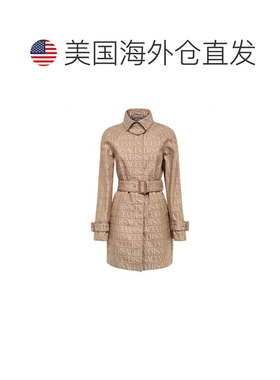 自营Versace Cotton Women's Coat - beige 美国奥莱直发