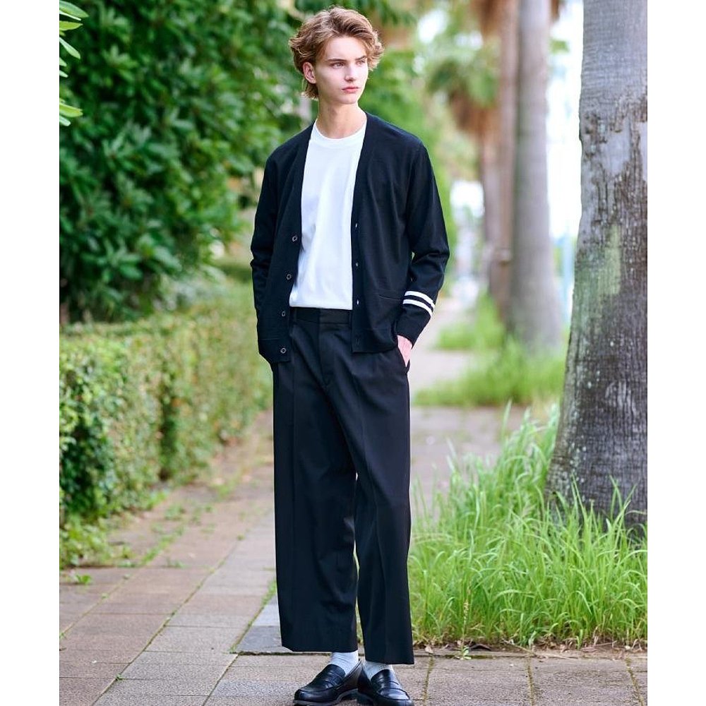 日本直邮DRESSTERIOR Washable Fine Merino羊毛内搭外套 - 图2